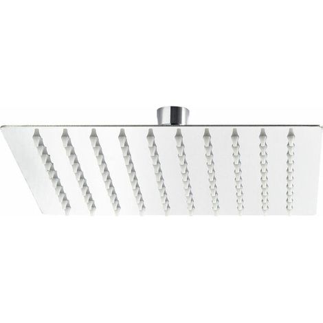 Quadratischer Duschkopf 30x30cm Edelstahl (1/5)