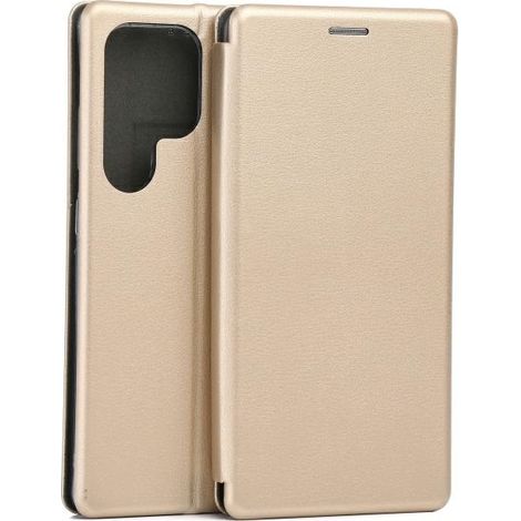 Beline Magnetische Buchhülle für Samsung S25 Ultra Gold