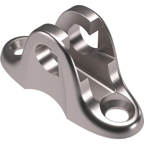 soporte de fijación para puerta kraby. metal. niquelado - italiana ferramenta