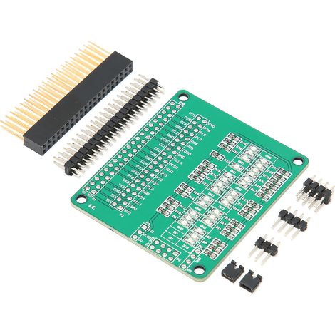Testplatine LED-I/O-Port-Adapter Sensor-Konvertermodul DC 3,3 V 5 V für Raspberry Pi (1/5)
