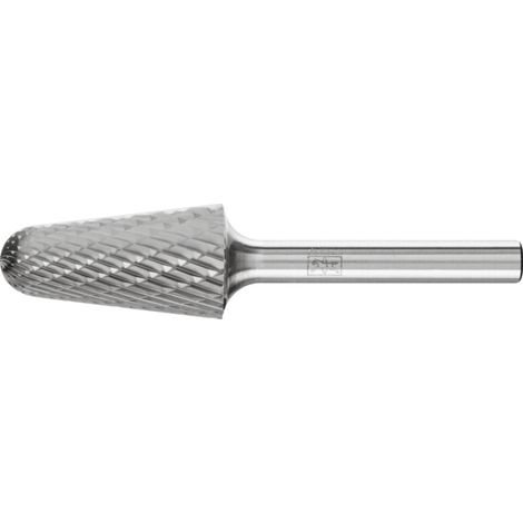 PFERD TOOLS Hartmetall Frässtift Rundkegel KEL Ø 16x30mm Schaft-Ø 6 mm Z3P universal mittel kreuzverzahnt (1/4)