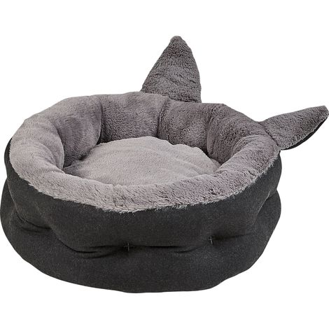 Tierbett KEPEZ Stoff Grau