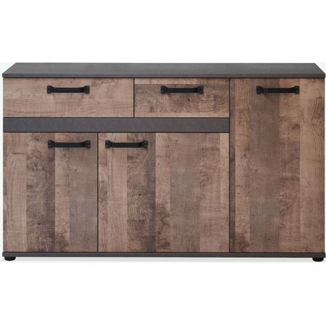 Marzi Legno laminato - Matera grigio / quercia tabac (1/5)