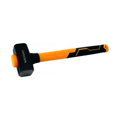 Massette tête forgée 1 kg manche tri-matière fibre PP caoutchouc – réf. 573001