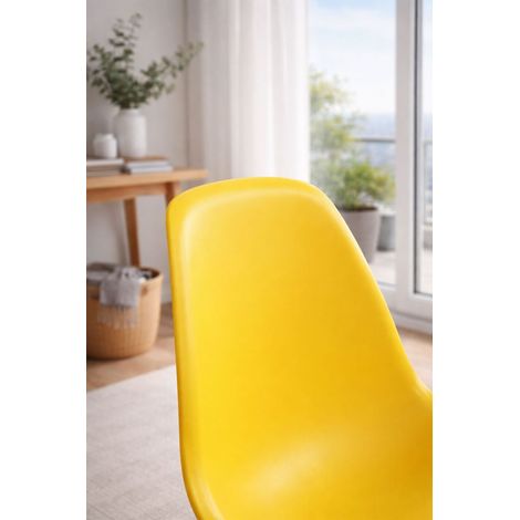 Sillas Comedor - Silla Kelen - Amarillo