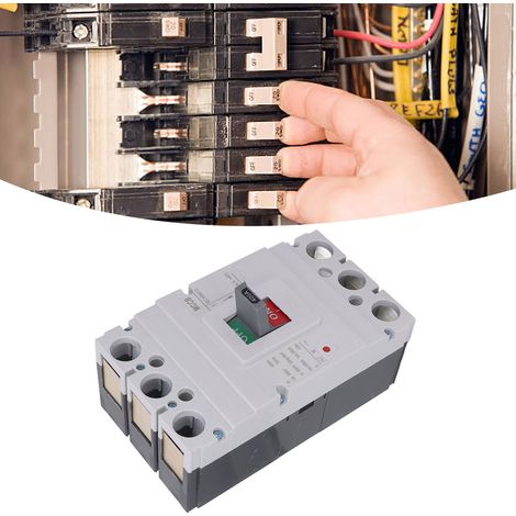 Disjoncteur de protection contre les surcharges ZGM1-400/3300 3P, tension 380 VCA, courant 400 A. (1/5)