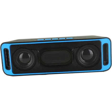 Mini Haut-Parleur sans Fil Portable 4.0 Son Stéréo, Capacité 1800mah, Plastique Léger, Interface de Charge Micro-USB, pour Profiter Musique en Extérieur (1/5)