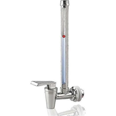Robinet à niveau d'eau transparent de 7 pouces en acier avec indicateur de niveau pour robinets Berkey et Waterdrop SZRH AF (1/5)