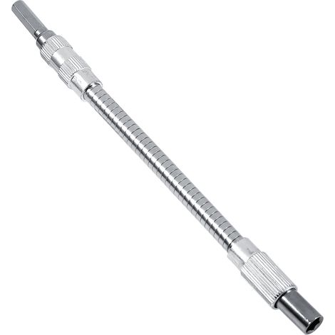 Rallonge de tournevis 1/4" avec tige flexible et porte-embout (1/5)