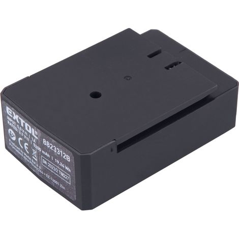 Batería recargable EXTOL PREMIUM para láser 8823312, 3,7 V, Li-ion, 5200 mAh (19,2 Wh) 8823312B