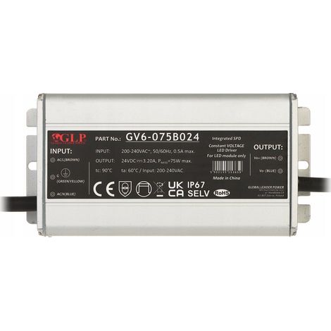 ALIMENTATION À DÉCALAGE GV6-24V/3,2A (1/2)