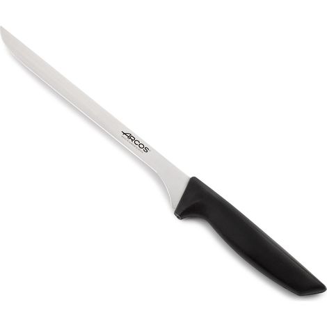 Schinkenmesser Arcos Nizza 135600 Edelstahl Nitrum und mango Polypropylenmesser mit 24 cm Klinge in Blisterverpackung