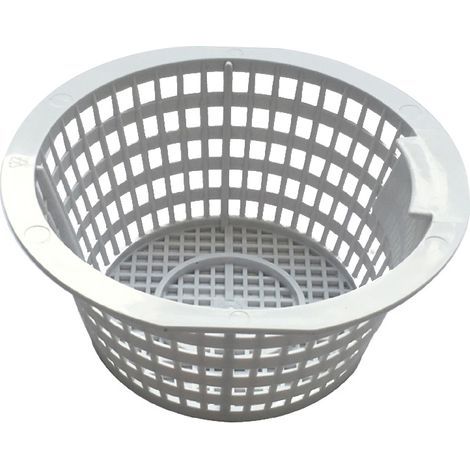 Panier de skimmer pour piscine, panier de rechange assurant un débit d'eau maximal et une durée de vie du filtre optimale, adapté aux accessoires de piscine hors sol, capture-AquaForge (1/5)