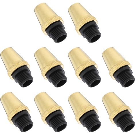 Pinces de Fixation de Câbles Dorées pour Lustres Connecteurs de Cordon Décharge de Traction Clips Suspendre de Plafond Accessoires DIY pour Éclairage (1/5)