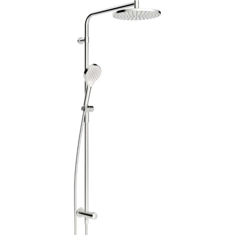 Hansa Viva - Set doccia senza miscelatore, diametro 25 cm, 3 getti, cromo 44190300 (1/2)