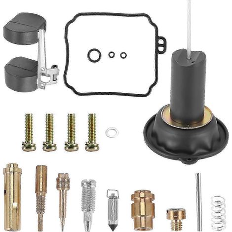 Kit de réparation de carburateur de moto, kit de joint de piston et de flotteur de carburateur pour Virago 250 XV250 (1/5)