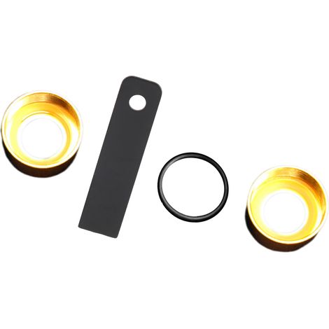 Ortviai Lentille de protection pour module laser 10 mm – 2 pièces, compatible Alpha et Alpha MK2, verre haute transparence