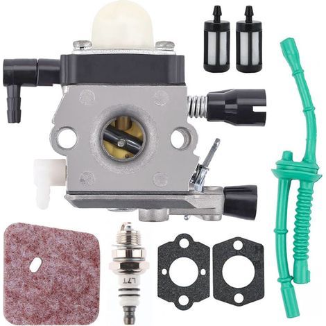 Kit Carburateur Stihl FS38, FS45, FS55 – Avec Joints, Bougie, Filtres – Débroussailleuse (1/4)