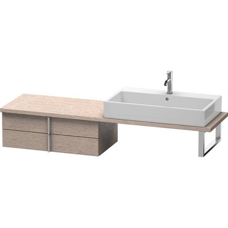 VERO mobile consolle basso 285x800x448mm rovere cashmere