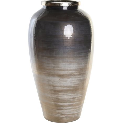 Aluminiumglasvase 29x29x52 Mehrfarbige Aluminiumglasmaterial Multicolor Vase Family Details (1/3)