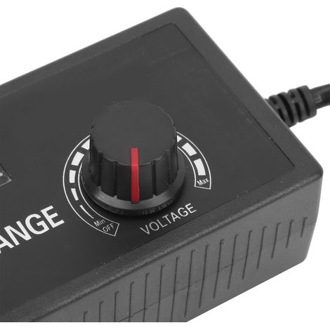 Alimentation réglable 9-24 V 5 A, haute puissance, régulation de tension et de vitesse, adaptateur d'affichage AC110240 V, norme européenne (1/5)