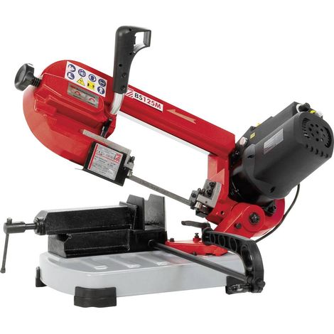 Holzmann – Scie à ruban mobile pour métaux – Vitesse réglable – Puissance 400 W – Guidage à roulement à billes – Longueur lame 143 cm