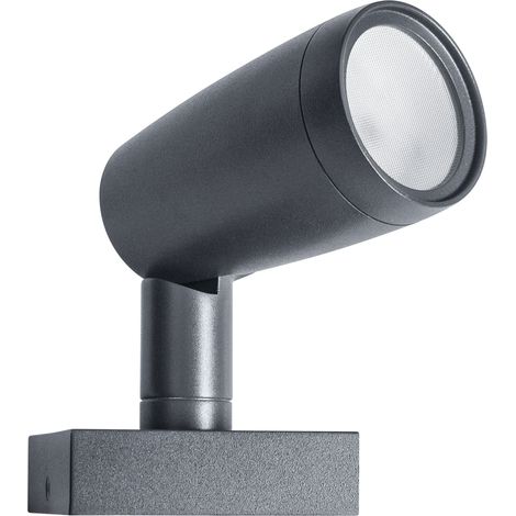 LEDVANCE Luce da giardino a LED intelligente con tecnologia WiFi, pacchetto base con 1 faretto per esterno, colori RGB modificabili, compatibile con Google e Alexa, SMART+ WIFI GARDEN SPOT 1P (1/5)