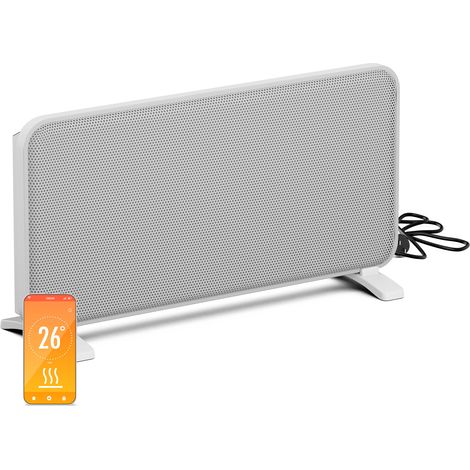Blumfeldt SwiftWave riscaldatore a infrarossi  2000 W  fino a 20 m²  app comando touch  grafene