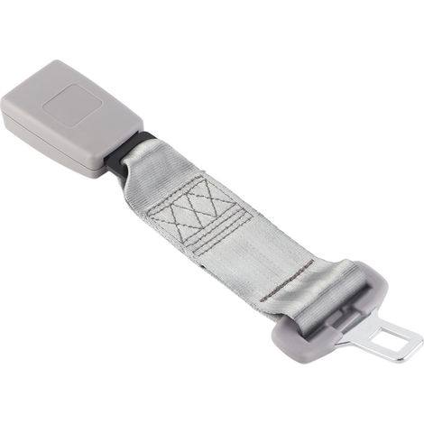 Rallonge de ceinture de sécurité universelle pour siège auto avec boucle, grise (1/5)