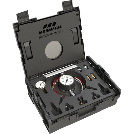 Kemper Maletín de medición de presión diferencial, Figura 360 99, para desconector tipo BA PROTECT y FK-4, 3609900100