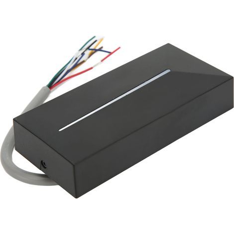Lecteur de Badges Wiegand 26/34 Étanche IP68 avec Double LED pour Système de Contrôle d'Accès