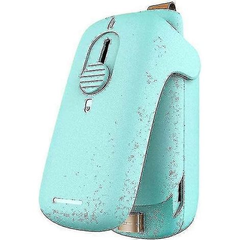 Mini scelleuse de sacs, scelleuse thermique 2 en 1 avec cutter, scelleuse sous vide portable et manuelle compatible avec (1/5)