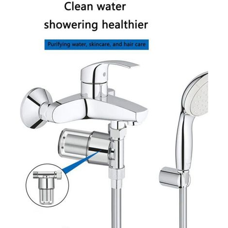 Prefiltre Eau - Acier Inoxydable - Pour Robinet Douche Lave-Linge Chauffe-Eau - 9 x 8 x 4 5 cm - 1 Unite (1/5)