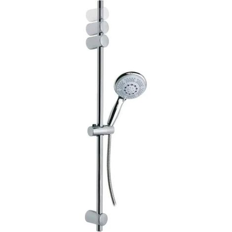 Tesa 40344-00000-00 Duschstange und Handbrause Chrom