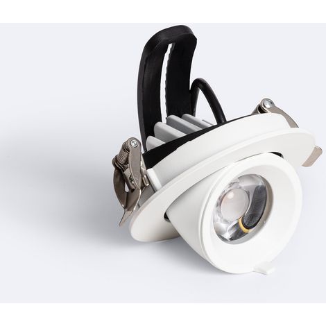 LED Downlight Einbaustrahler Schwenkbar Rund 10W Chip OSRAM CCT Wählbar 120 lm/W LIFUD Ausschnitt Ø 80 mm Wählbar (Warm-Neutral)