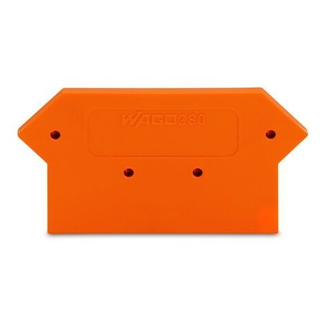 WAGO GmbH& Co. KG Abschlußplatte orange 280-331 25 Stk