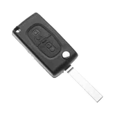 GUSCIO PER CHIAVE AUTO CITROEN/PEUGEOT 'VA2ARS2N' 2 Bottoni (1/2)
