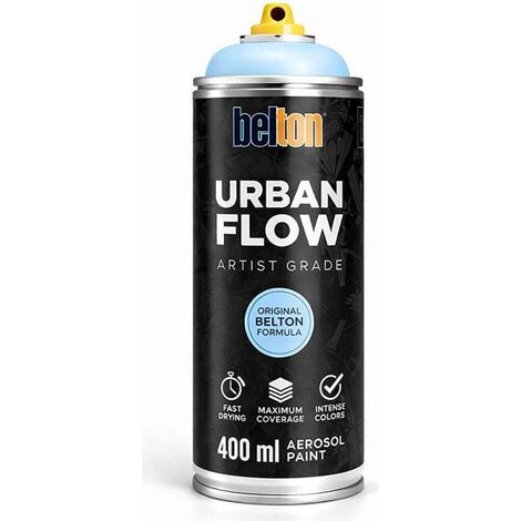 Bombe de peinture - Bleu eau - Belton - Urban Flow - 400ml - Haute couvrance