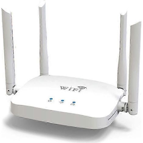 Routeur WiFi4 300 Mbps, routeur sans fil domestique, modem sans fil WAN/LAN compatible IEEE 802.11a/b QAQ (1/5)