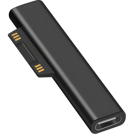USB-C Charging Connector for Microsoft Surface, Compatible with Surface Pro 7/6/5/4/3, Go 3/2/1, Laptop 4/3/2/1, Built-in Hardware Protection (1/5)