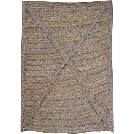 Estera Esparto Hecha a Mano Uso como Persiona o Alfombra 120x200cm y 150x130cm Protección Solar y Decoración Rústica 120 x 200 cm - (1/5)