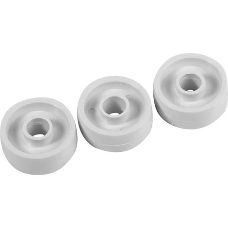 Set 3 Ruote Piccole di Ricambio - Pack F - Aspirafango Fairlocks Piscina (1/5)