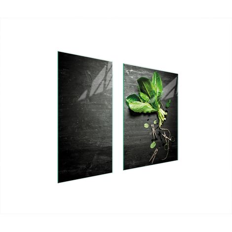 GLASSCHUTZPLATTE BOARD 75x52 BASIL (1/5)