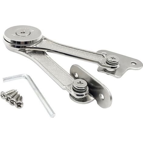 Standard Forte Ferrures pour Relevants et Abattants Couvercles Stay Lift Systèmes Réservoir de Force Pour Système a Porte Relevable Charnière pour Armoire Meuble Lot de 2 LO-Ron (1/5)