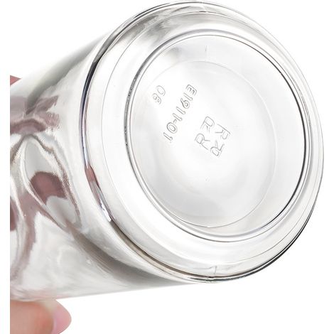 Pichet à sauce soja, flacon doseur d'huile d'olive avec couvercle automatique, flacon doseur d'huile de cuisine, bec verseur et anse inox anti-goutte 550ml (bleu) (1/3)