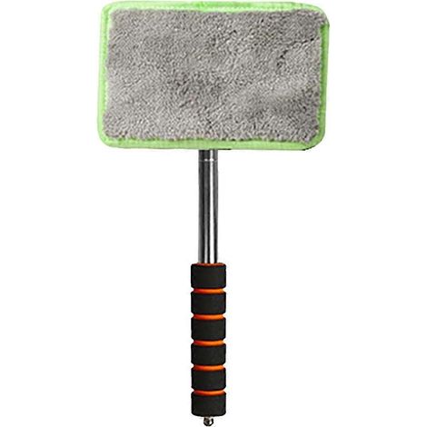 Nettoyeur de vitres de voiture avec perche en alliage d'aluminium pour le nettoyage à domicile et au bureau. Essuie-glaces pour vitres de voiture.