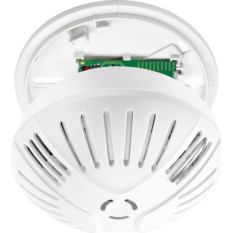Detector de humo sin hilo 4269, 9 V, blanco
