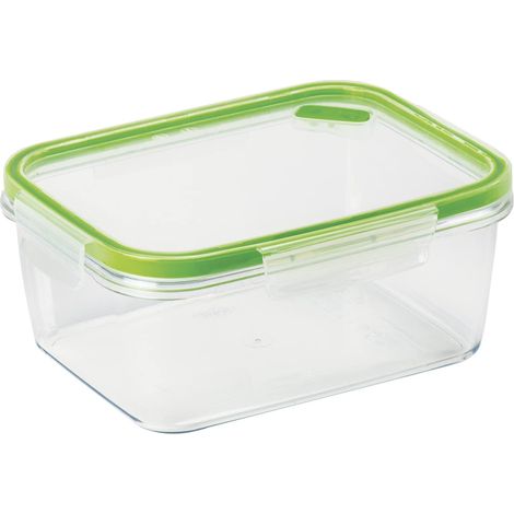 Boîte Alimentaire Rectangulaire 0,80 LT Tritan Renew, Boîte de Conservation Alimentaire 18 x 13 x 7,50 cm, Boite Rangement Frigo en Plastique Recyclé Made in Italy, 0% BPA e phthalate free (1/5)
