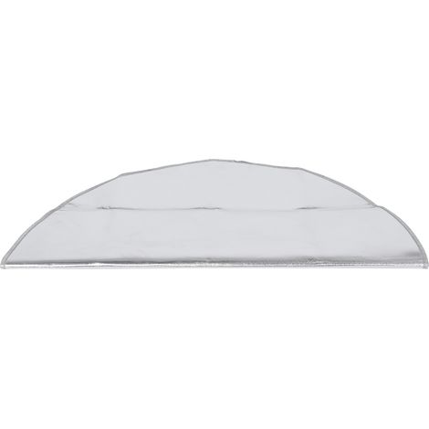 Tapis de foyer rond pour pelouse, protection contre le feu, tapis isolant pour barbecue, 61 cm (24 pouces) (1/5)