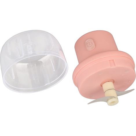 Hachoir à ail sans fil rechargeable, alimenté par USB, mini broyeur d'ail électrique portable pour la cuisine, 100 ml (1/5)